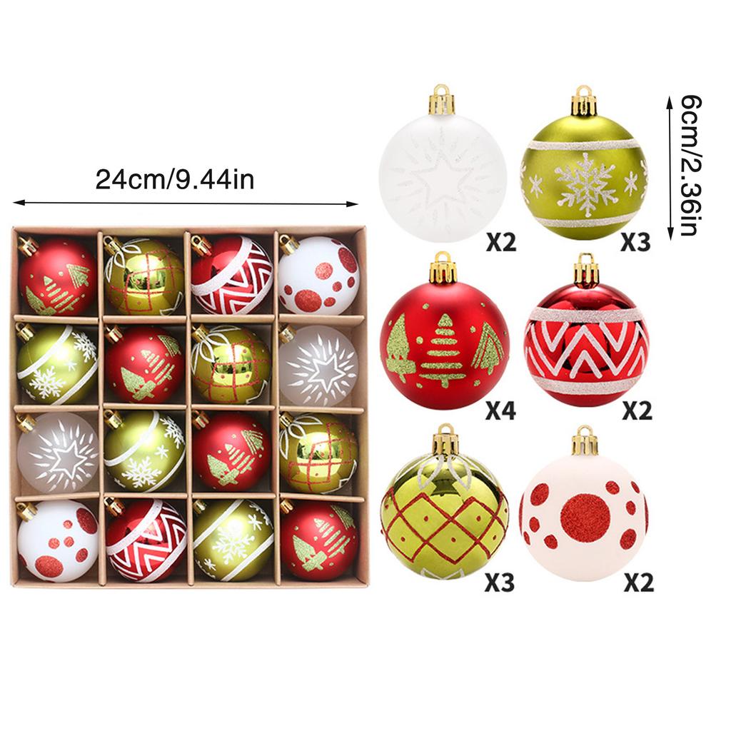 Рождественские шары для украшения елки, красочные расписанные вручную подвесные товары для вечеринки, праздничные декоративные сферы, подарки