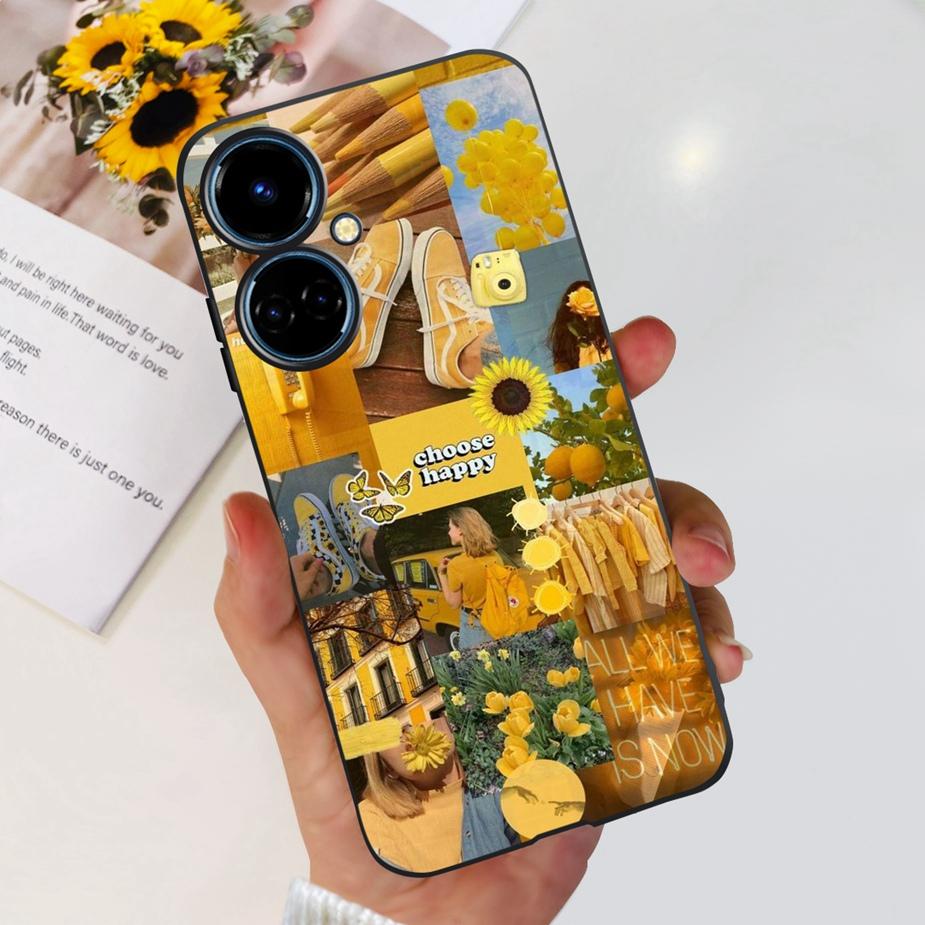 Чехол для Tecno Camon 19 Neo CH6i, новый модный окрашенный чехол, мягкий силиконовый чехол для телефона Tecno Camon 19 Pro 5G Camon19 Neo, бампер