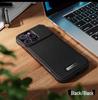 Магнитный чехол с ароматом кожи для iPhone 17 Pro Max с металлической рамкой, безрамочный дизайн