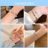 Heart Stylish Alloy Bracelet For Women Modern Highend Fashion Hand Ornament