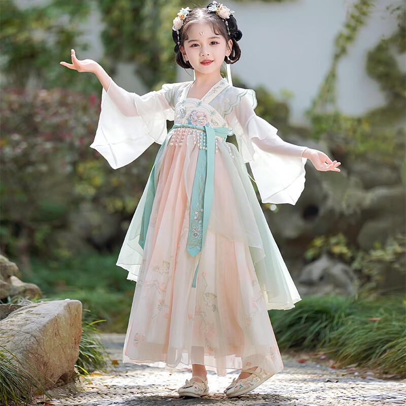 Китайское платье в стиле Ханьфу для девочек Anni Kids