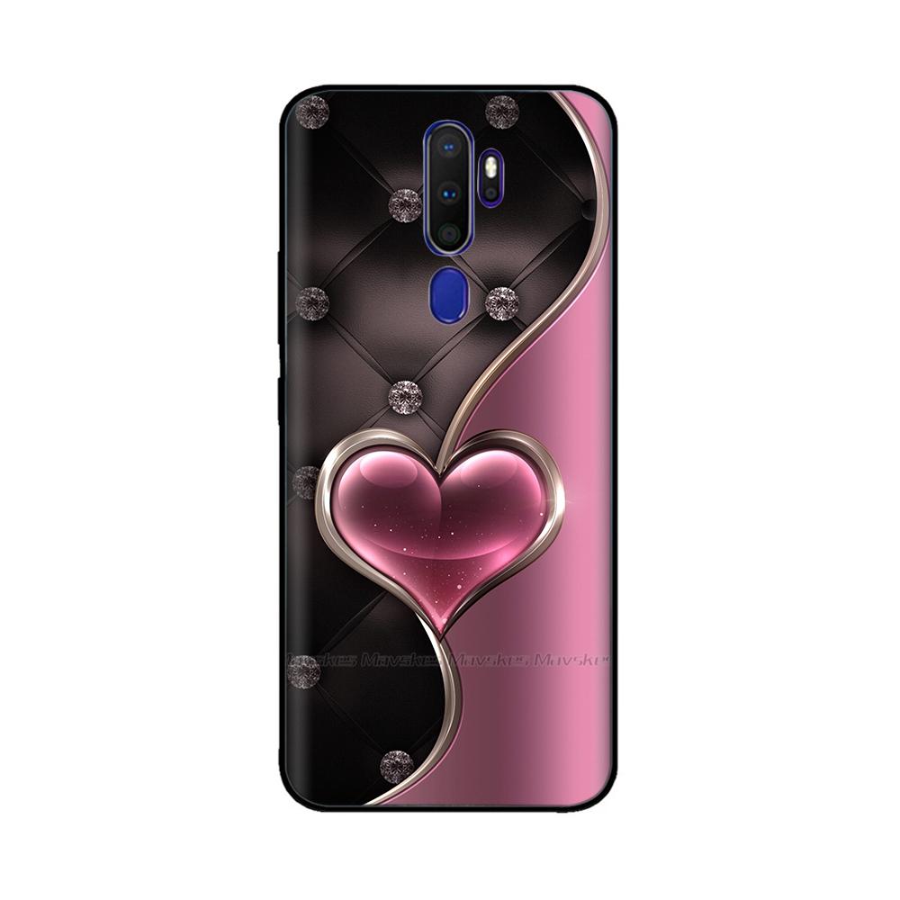 Чехол для Oppo A9 2020 Чехол для Oppo A5 2020 Милый мультяшный painted чехол Мягкий ТПУ чехол для телефона Для Oppo A11X OppoA5 OppoA9 2020 Бампер Fundas