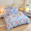 Простыня King Size/Queen Size/Twin Size, пододеяльник, наволочка, комплект из четырех предметов, утолщение, простое постельное белье для спальни, высокое качество