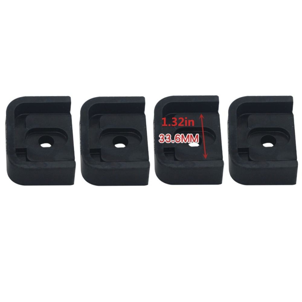 4 шт. Резиновые крепления для кондиционера, резиновая подушка, приподнятое основание, амортизирующие прокладки, антивибрационная прокладка, демпфер, демпфирующая прокладка от вибраций, балкон
