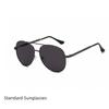 Smart Photochromic Sunglasses Men Women Polarized UV Protection Square Metal Frame Day Night Dual Use Driving Fishing Eyewear