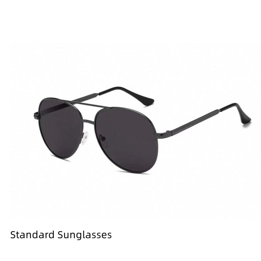 Smart Photochromic Sunglasses Men Women Polarized UV Protection Square Metal Frame Day Night Dual Use Driving Fishing Eyewear