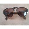 Used CHANEL sunglasses tortoiseshell pattern here mark