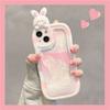 3d Liquid Quicksand Bling Glitter Cute Pig Funny Rabbit Cartoon Phone Case For Iphone 14 13 12 11 Pro Max Soft Back Cover Case