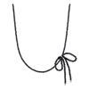 J.ESTINA STELLA Ribbon Black Bead Necklace (JJLJNZ4BF390BR400)