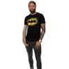 Batman Mens Spray Logo Cotton T-Shirt