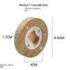 Деревянные открывалки для бутылок круглой формы, пивные крышки, универсальные открывалки для пива для домашней кухни, бара