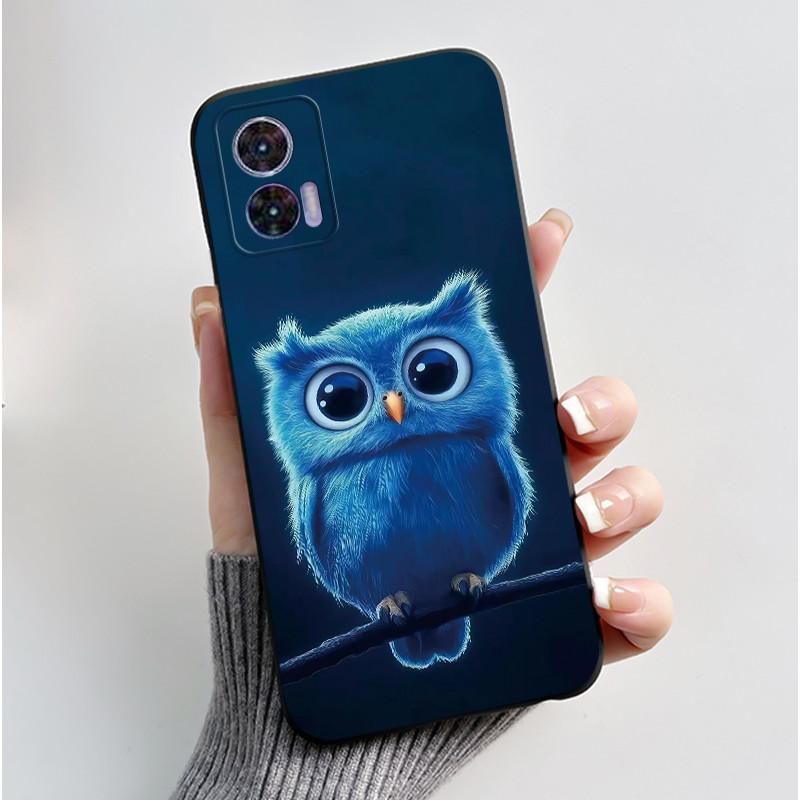 For Motorola Edge 30 Neo Case Fashion Luxury Cute Cool Black TPU Soft Cover For Moto Edge 30 Lite Fundas Edge30 Fusion Bumper