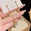 Модные серьги-подвески с кошачьим глазом 2025: Шикарный корейский темперамент с высококлассными крутыми шипами
