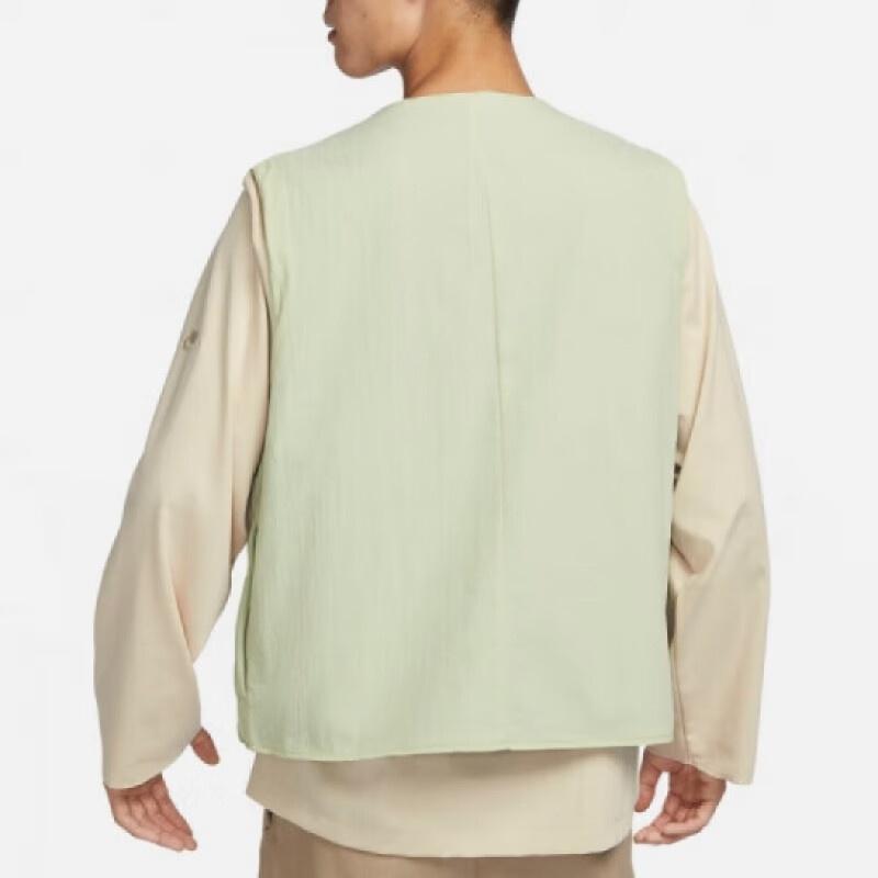 Nike Sportswear Tech Pack Vest Men's Light Olive Green Gray FQ3864-371