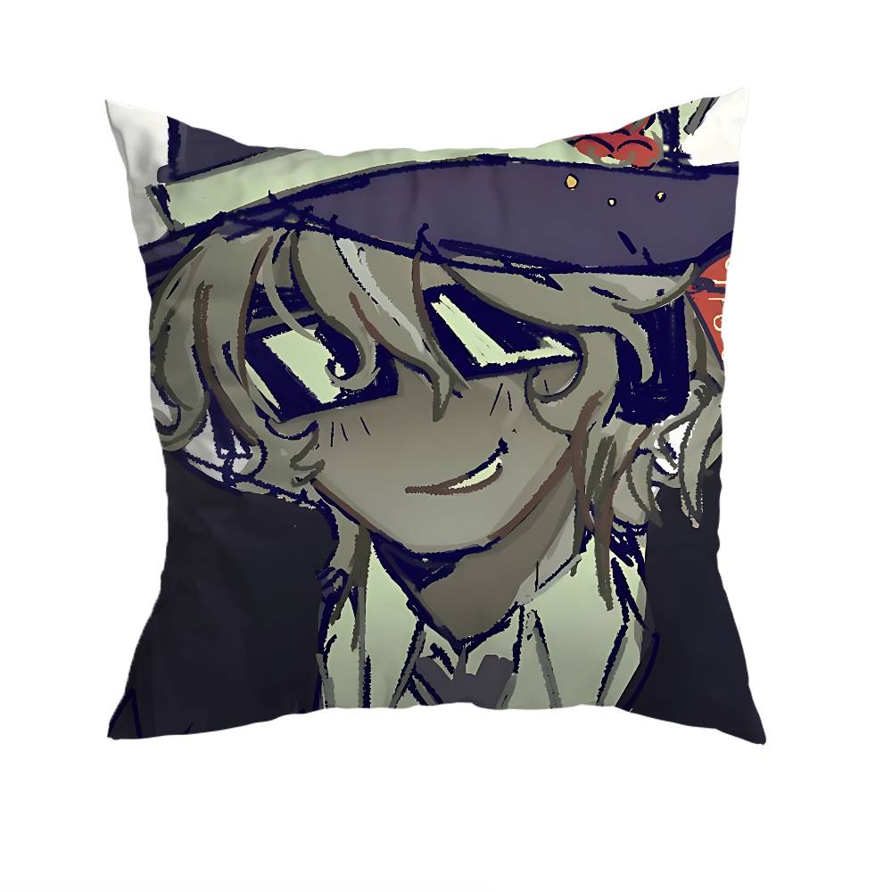 FForsaken Pillow Case Sofa Living Room Bedroom Headboard Backrest Cushion Square Cushion Nap Time