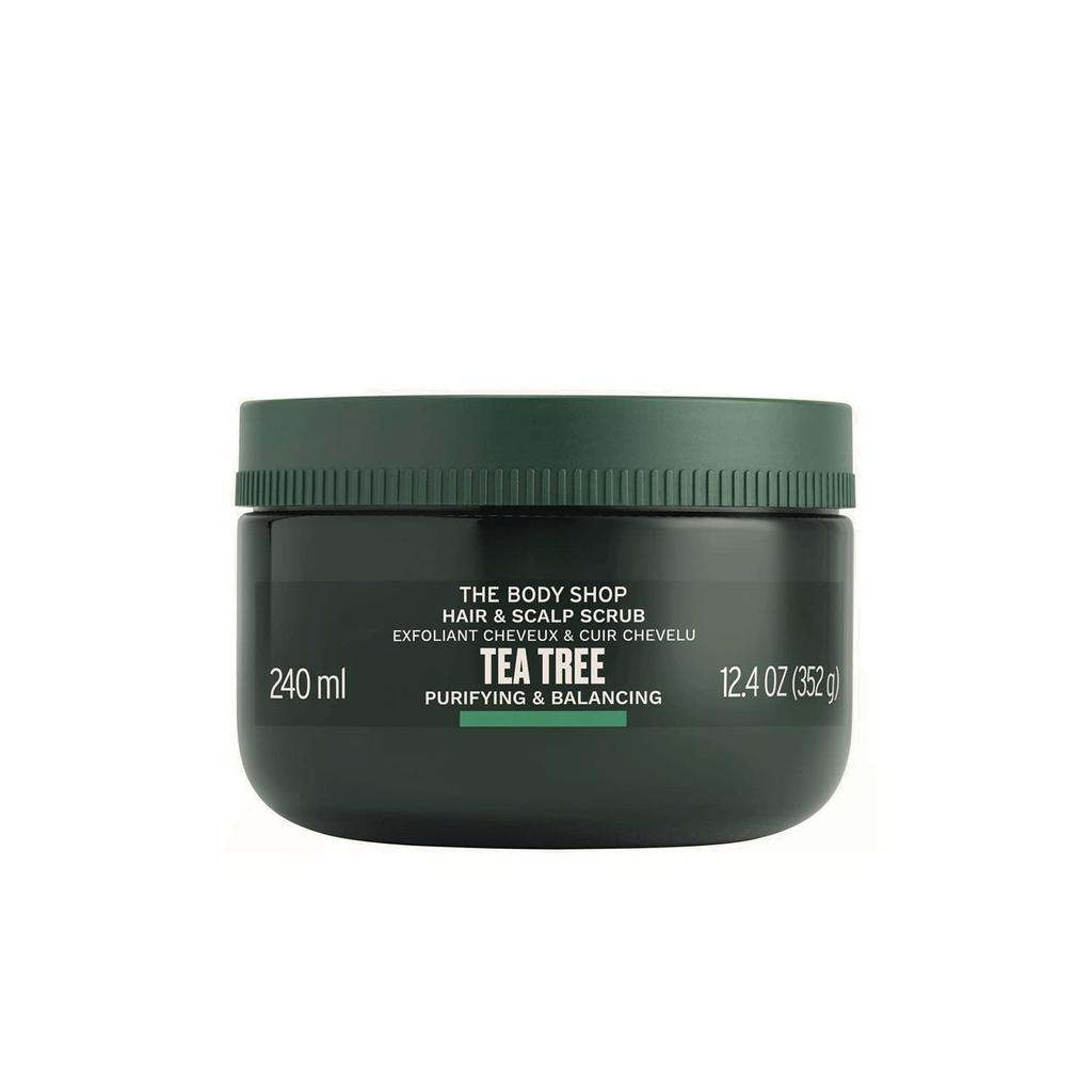 The Body Shop TT Clear Balancing Hair Scrub 240 мл Tea Head Scrub Scalp Care Head Spa & (Ароматное дерево)