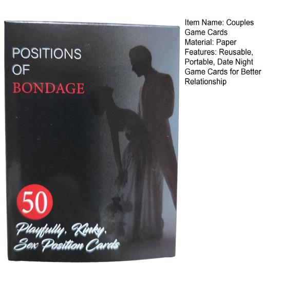 Игра для пар «Свидание на ночь» Супер Веселая игра в карты «Позиция пары» Наслаждайтесь лучшими отношениями