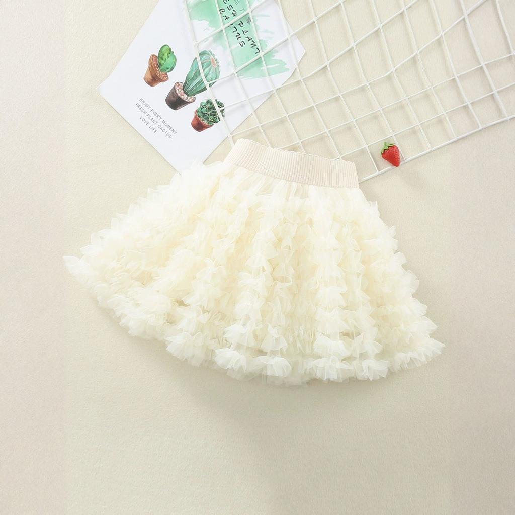 Универсальная юбка принцессы для девочек - Пышная короткая юбка для детей