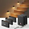 EZVALO 3-Pack Rechargeable Night Lights, Sync Motion Sensor Light Indoor