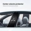 Автомобильные наклейки Декоративная накладка на центральную стойку B-столб ПЭТ наклейки Автоаксессуар Для Mitsubishi Eclipse Lancer Outlander ASX Colt