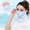 Летняя маска для лица из ледяного шелка с защитой от УФ-лучей, уличная маска-джини для лица, вуаль-щиток для лица для вождения, уличная