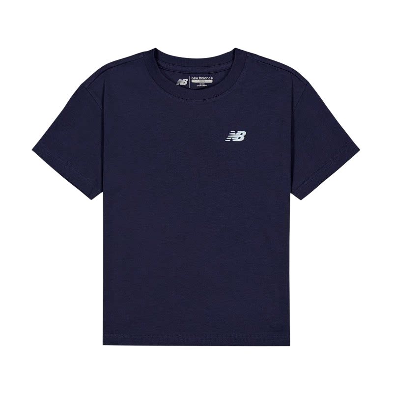 New Balance Kids T Shirts Crew Neck Moderate 7EG6S023-DRG