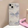 Gold Butterfly Soft TPU Case For iPhone 13 11 12 14 15 16 Pro Max Funda iPhone 12 13 Mini 16 Plus Translucent Clear Phone Cover