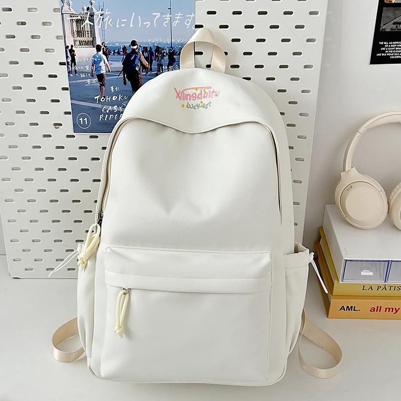 Children's Schoolbags Elementary School Girls Junior High School Students High Looking Girls Letters School Backpack