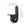 Speaker Caster with L-Bracket | Replacement, Easy to Install, portable cabinet