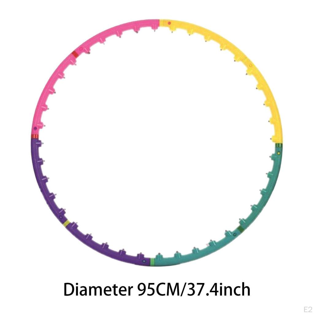 Fitness Hoop Entertainment Removable Exercise for Indoor Office Adults