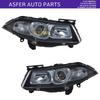 Electric Front Headlight Black Frame Right Left 2 Piece Set For Renault Megane Mk2 2006-2008 OEM 7701063264 7701063256