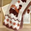 Cat Winter Scarf Warm Pashmina Cute Mink Wool Scarf  Women