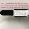 QC3.0 USB to 12V 1.5A 18W 5.5x2.5mm Step Up Line Converter Cable for WiFi Router Modem Table Lamp Speaker Fan 100CM