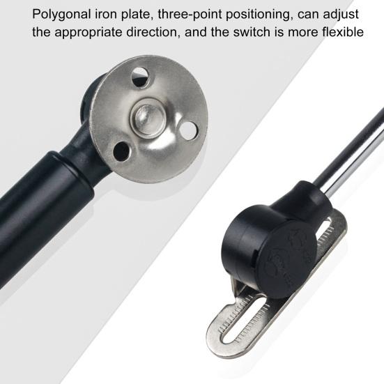 Гидравлический пружинный дверной подъемник шкафа, многоугольная железная пластина, аксессуары для поддержки высокого давления подшипника, петля, газовая стойка, гардероб