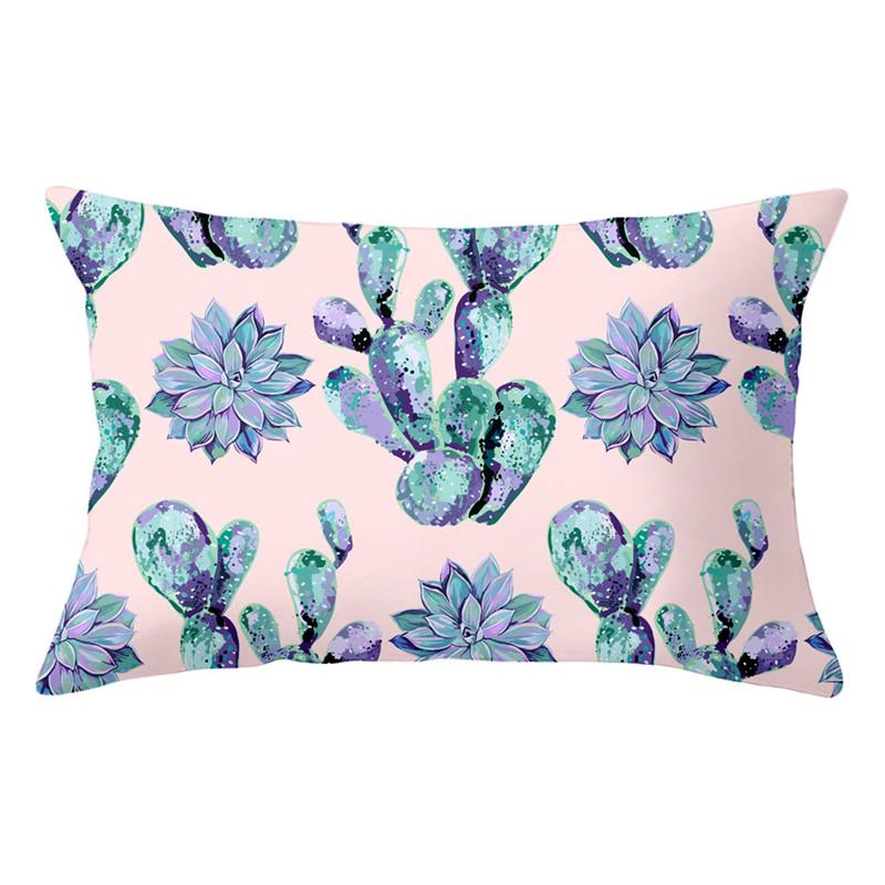 30x50 см тропическое зеленое растение наволочка кактус наволочка современный диван гостиная автомобильная подушка домашний декор наволочка