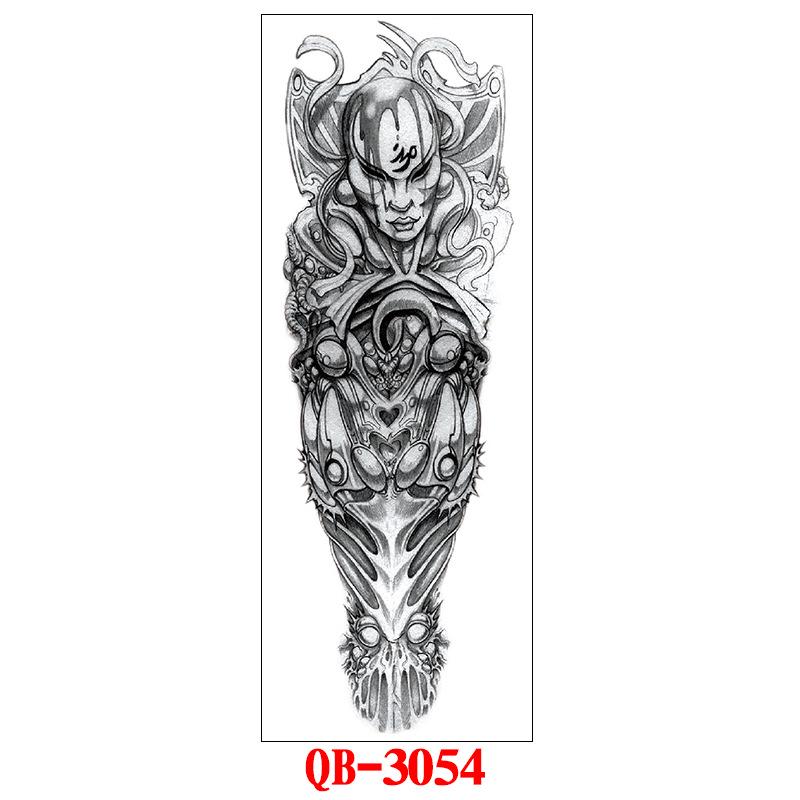 Full Arm Tattoo Sticker Full Arm, Full Arm Big Picture Tattoo Sticker, Flower Arm Tattoo Sticker Tattoo