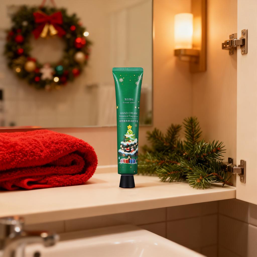 Christmas Plant-based Scented Hand Cream, Christmas Hand Moisturizing Hand Cream, Winter Moisturizing And Reducing Dryness.