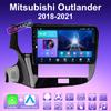 2 DIN Android Carplay автомобильное радио для Mitsubishi Outlander 2018-2021 мультимедийный проигрыватель головное устройство стерео GPS навигация BT WIFI 4+64 ГБ