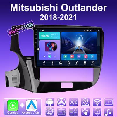 2 DIN Android Carplay автомобильное радио для Mitsubishi Outlander 2018-2021 мультимедийный проигрыватель головное устройство стерео GPS навигация BT WIFI 4+64 ГБ