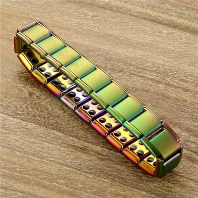 Модный тренд Эластичный оздоровительный браслет из нержавеющей стали Персонализированный дофаминовый браслет для мужчин и женщин