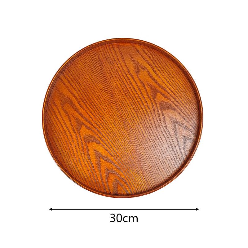 Японский круглый поднос для подачи Wutuo из МДФ