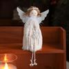 Cute Plush Angel Pendant Handmade Craft Christmas Tree Ornament  Xmas Gift