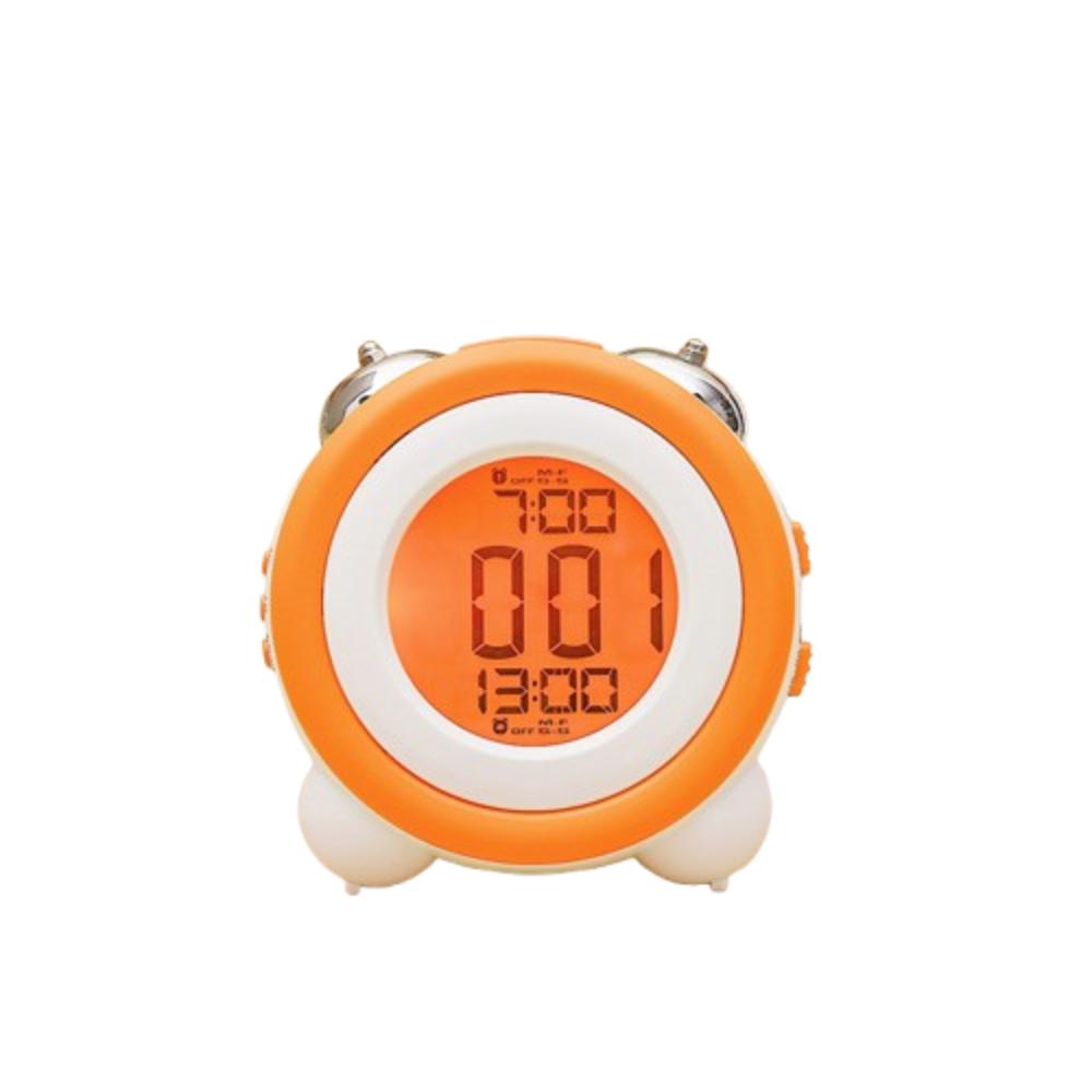 Twin Bell Digital Clock Blue Backlight Smart Alarm Clock Dual Alarm Clock Home Use