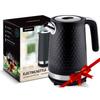 Berdsen Bd-705 1.7L Electric Kettle, Black And Silver