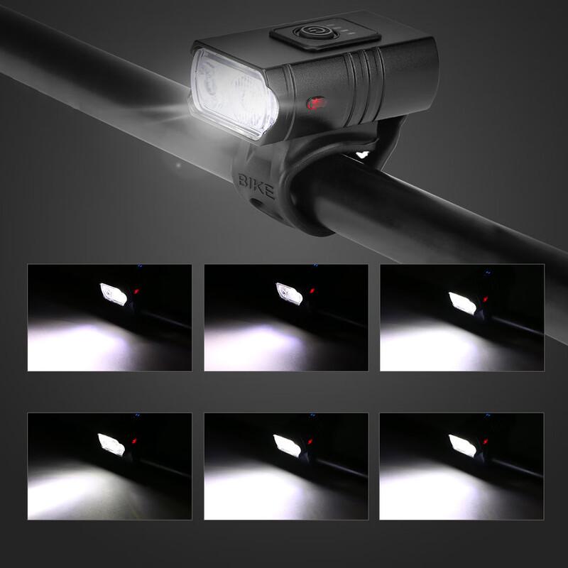 Pailide Двойной T6 USB Перезаряжаемый Передний Велосипедный Фонарь