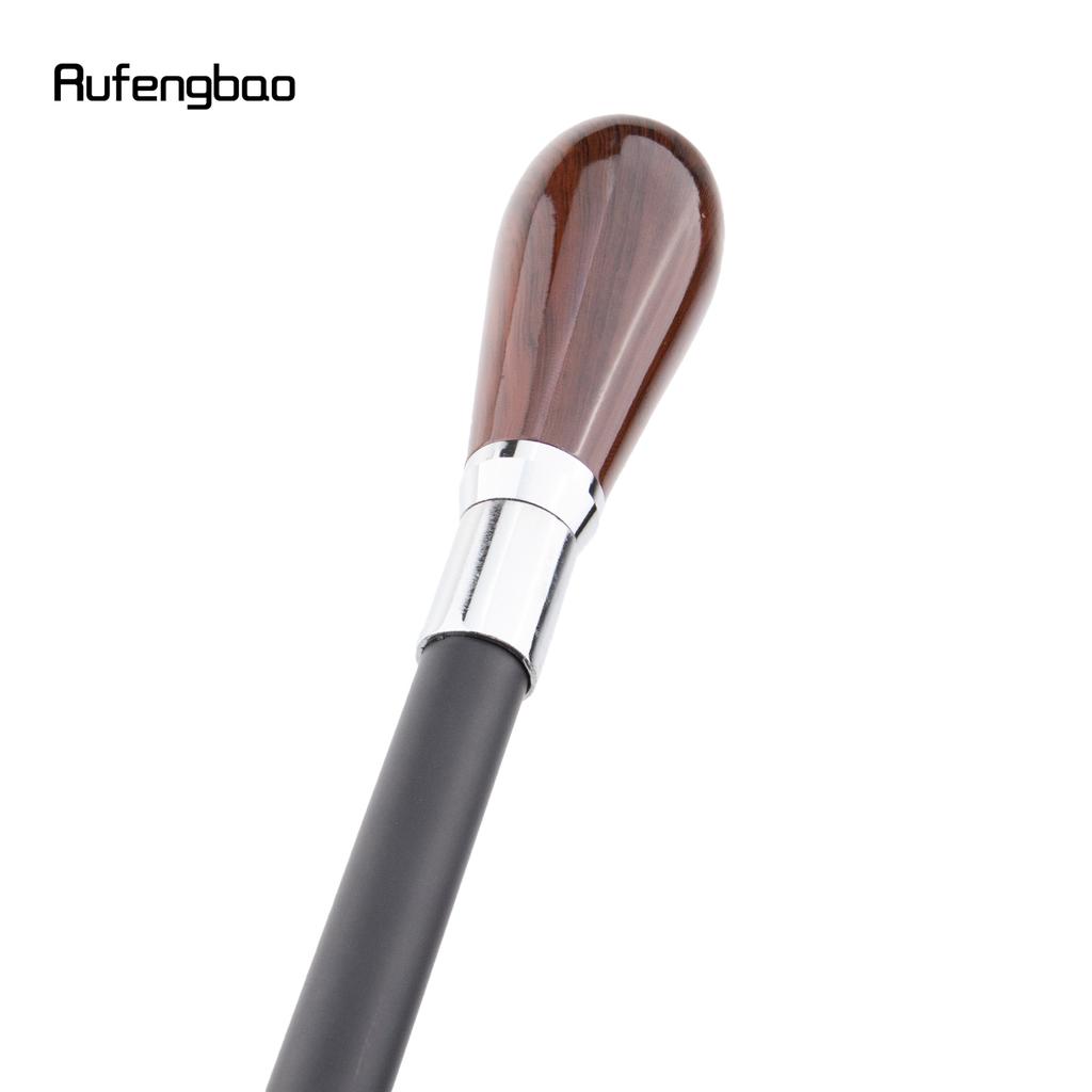 Коричневая деревянная трость с номером класса люкс, модная деревянная трость, декоративная палка, джентльмен, элегантная трость для косплея, набалдашник, посох 93 см