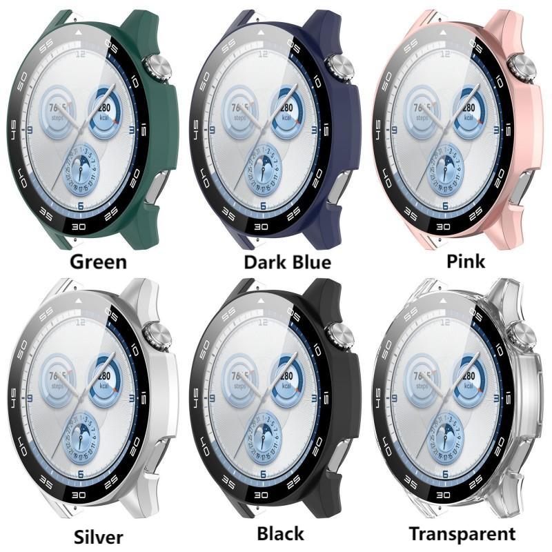 ПК + закаленное стекло чехол для Huawei Watch GT5 46 мм 41 мм полное покрытие защитный бампер для Huawei Watch GT 5 защитный чехол