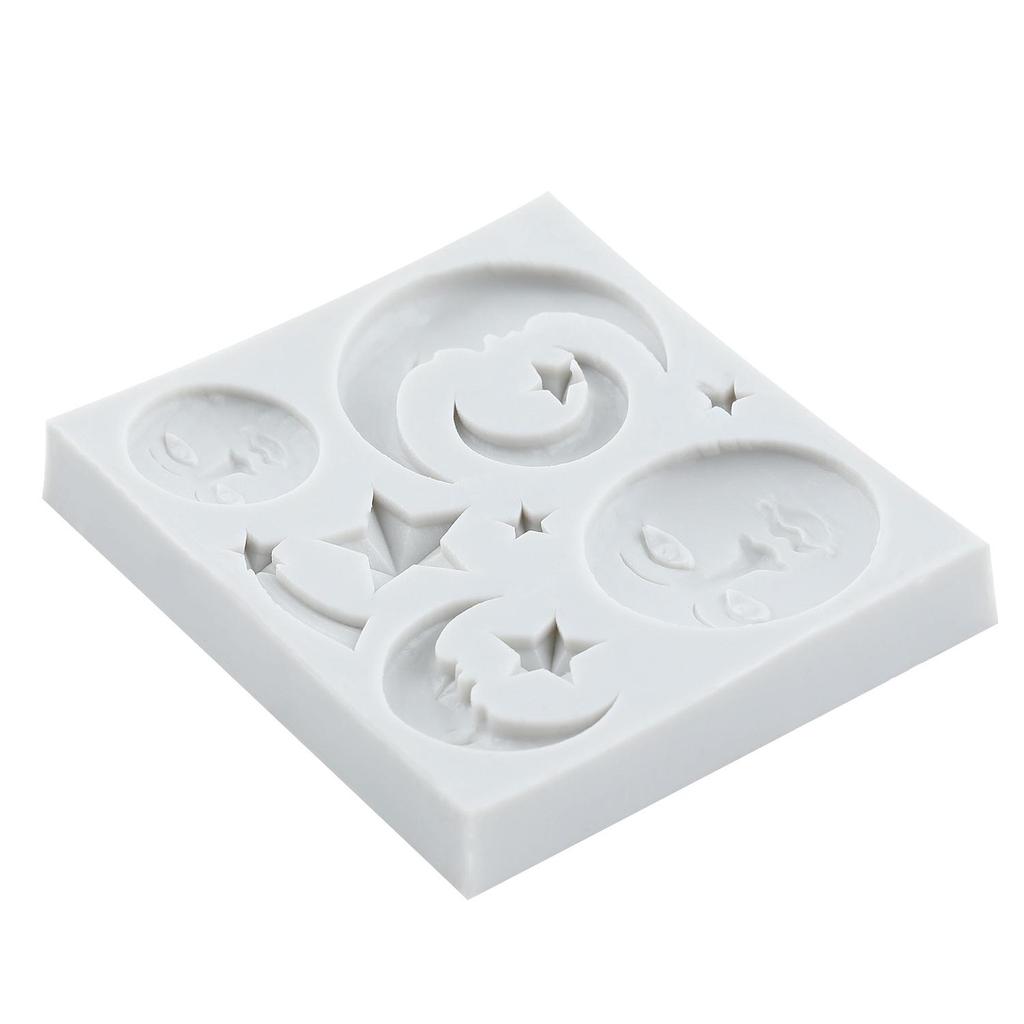 Силиконовая форма Солнце Луна Лицо Звезда Мифология Древней Греции Формы для мастики Инструменты для украшения торта Топпер для кекса Конфеты Смола Глина Шоколад Форма для гампасты