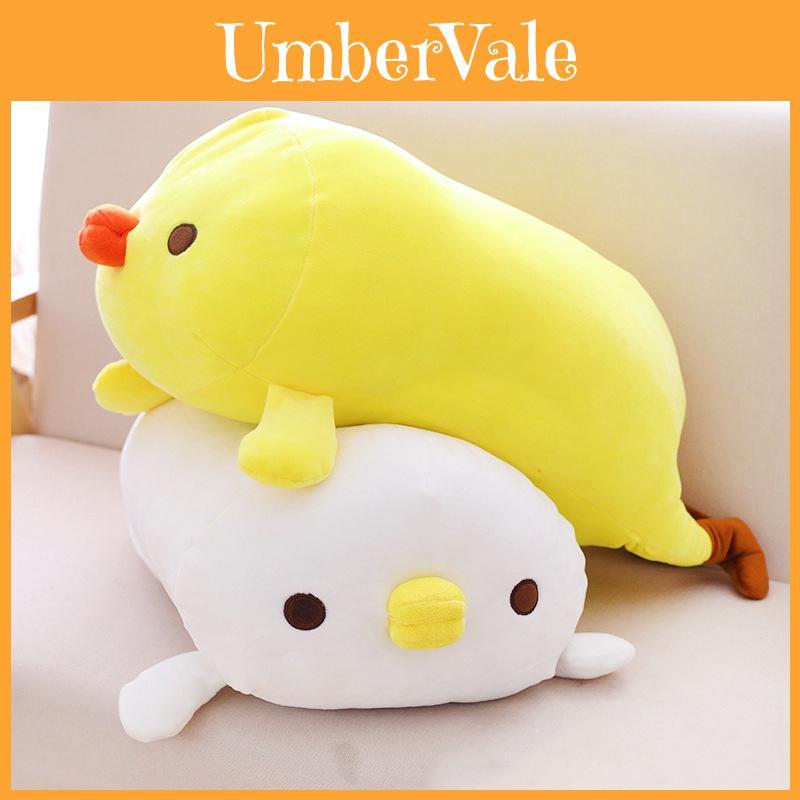Whimsical 40cm Japanese Chicken Plush Pillow Soft Stuffed Toy For Playful Children