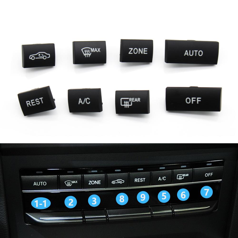 Центральная консоль, кнопка обогрева переменного тока, крышка переключателя, кнопка климат-контроля для BENZ E Class W212 W207 E200 E250 E300 E350 E400
